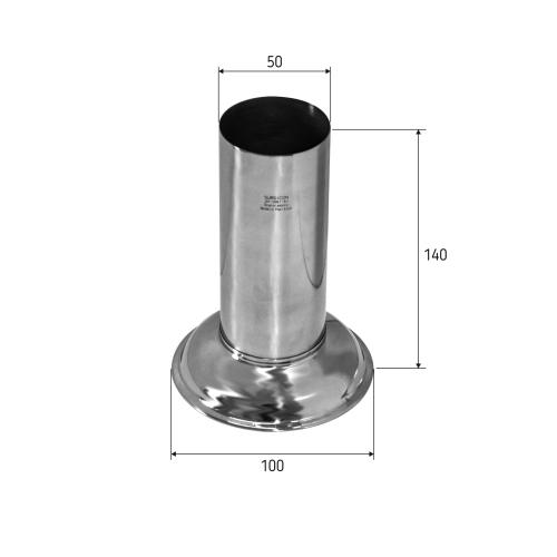 JH-1091-51 Лоток -чаша без кришки, діаметр х висота=50х130мм